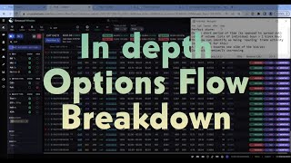 In Depth Options Flow Breakdown
