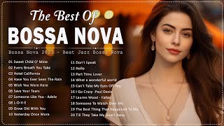 Bossa Nova Covers Of Popular Rock Songs | Bossa Nova Relaxing Songs