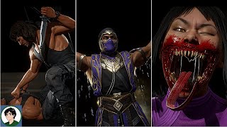 Mortal Kombat 11 Ultimate - All Mileena, Rambo, Rain Intros & Victory Poses 60Fps (Full HD)