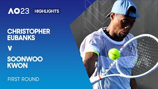 Christopher Eubanks v Soonwoo Kwon Highlights | Australian Open 2023 First Round