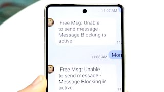 How To FIX Message Blocking Active On Android! (2023)