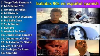 baladas 90s en español   spanish love songs 1990   1999 latin love music ~ Greatest Love Songs