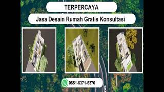 TERPERCAYA, WA 0851-6371-6370 Jasa Desain Rumah Gratis Konsultasi Bogor