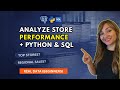 Analyze Store Performance with Python + SQL | Real Data Beginner Project (Step-by-Step)