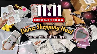 Daraz Shopping Haul - Biggest Sale Of The Year - 11.11 Daraz Sale