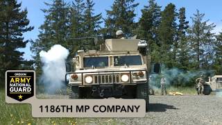1186 MP at Camp Rilea