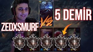 ZED GOD ZEDXSMURF VS 5 IRON IV