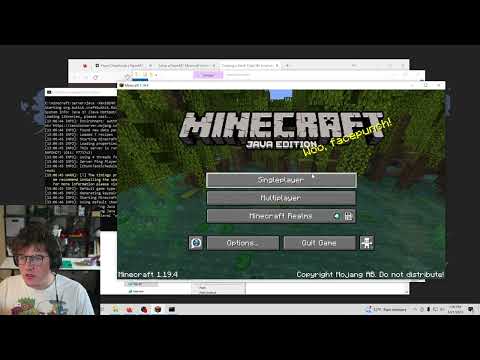 Free and public Minecraft SMP server with your computer