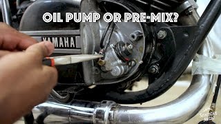 RD350 - Oil Pump or Pre-mix?