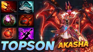 Topson Queen Of Pain Akasha - Dota 2 Pro Gameplay [Watch & Learn]