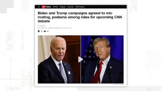 This won't be first time mics are muted during a presidential debate between Joe Biden, Donald Trump