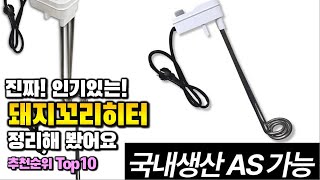 돼지꼬리히터 이거 하나면 끝! 2023년 역대급 가성비 인기있는 베스트 Top10 리뷰!