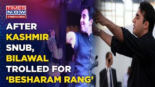 Bilawal Trolled For 'Besharam Rang', Kashmir Rant Snubbed In Davos, No End To Pakistan's Humiliation