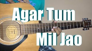 Agar Tum Mil Jao Guitar Tabs | Lead Lesson | Zeher | By Acoustic angad