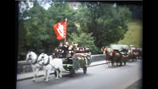 Stadtmusik Bülach mit Ross und Wagen nach Wil ZH