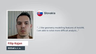 AxisVM - structural analysis \u0026 design software - User testimony from Slovakia