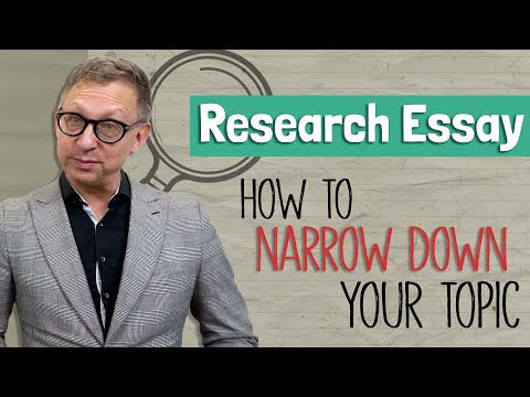 What is a narrow topic?
