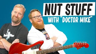 NUT STUFF with Dr. Mike - Swapping nuts on my MIJ Jaguar - this was a mistake, but we had fun.