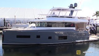 2020 Sirena 58 Luxury Yacht - Walkaround Tour - 2019 FLIBS