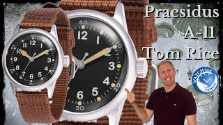 The watch with a story to tell - Praesidus A11 Tom Rice - First Impressions - WW2 military inspired