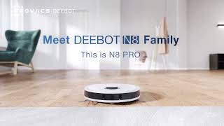 Discover The Ecovacs DEEBOT N8 PRO White | The Good Guys