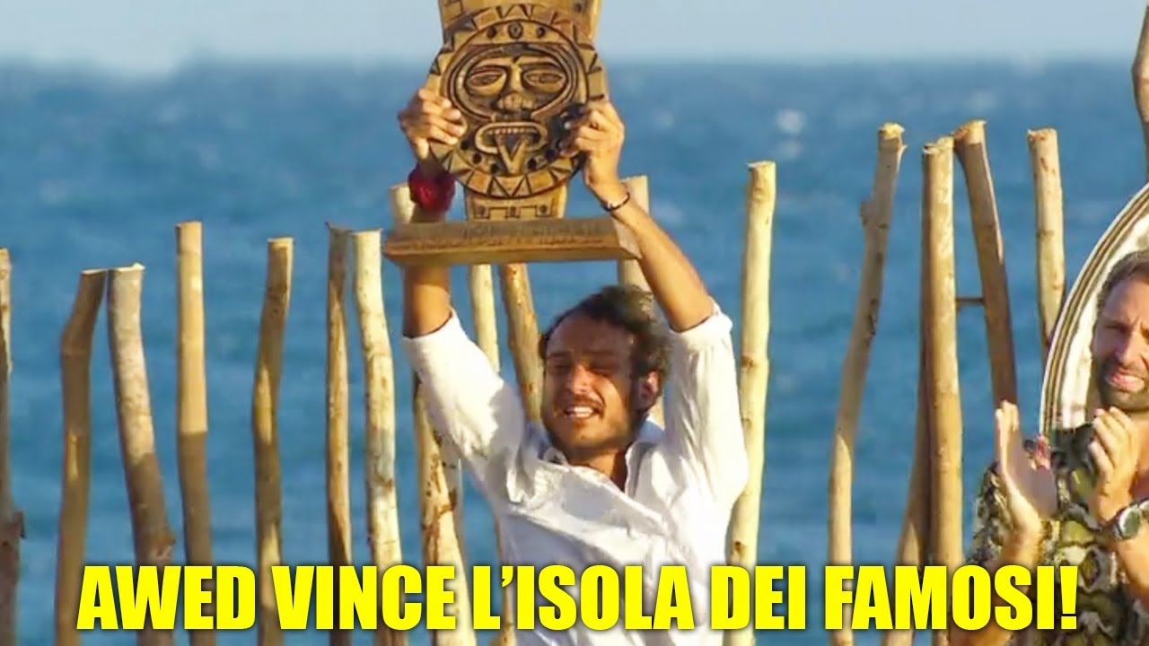 REAGISCO ALLA VITTORIA DI AWED ALL'ISOLA DEI FAMOSI! - YouTube