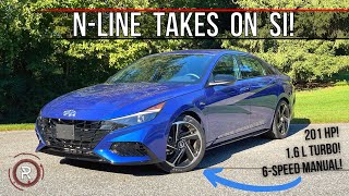 The 2022 Hyundai Elantra N-Line Is A Credible Civic Si Fighter