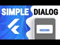 Flutter SimpleDialog Widget