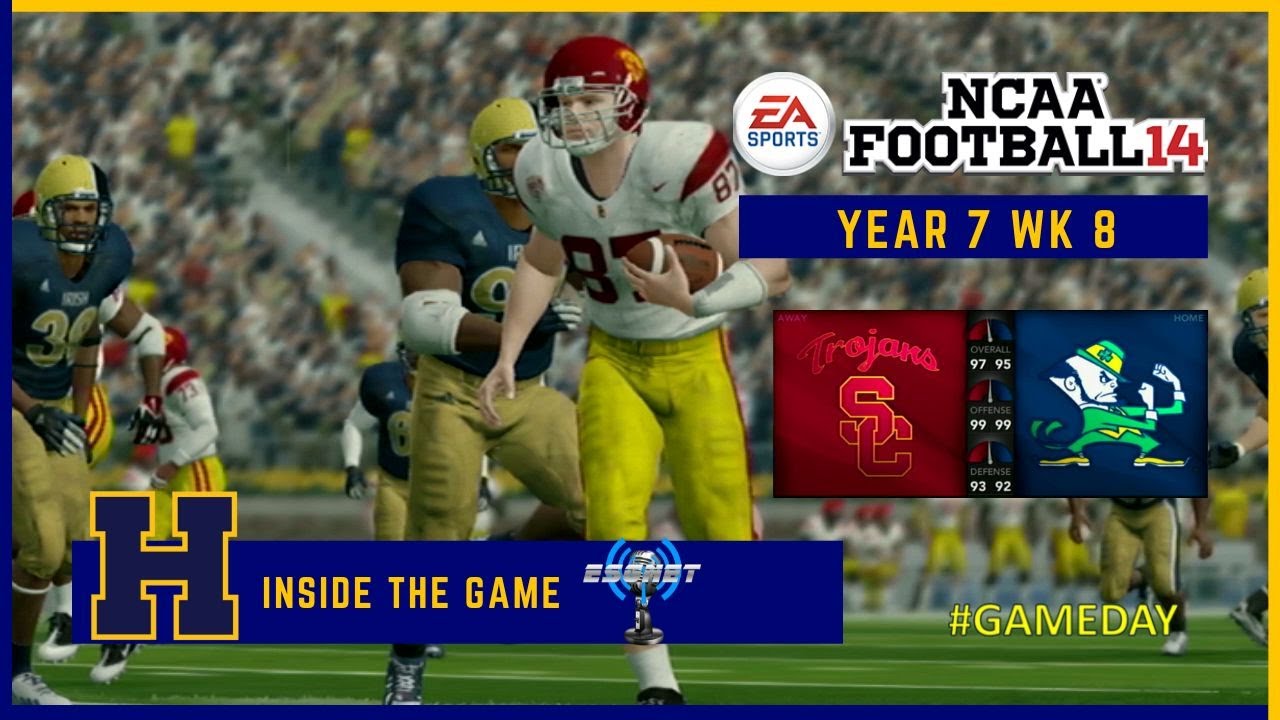 NCAA Football '14 | Highland Scotties Teambuilder Dynasty | #22 USC Vs ...