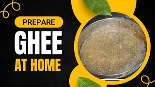 Pure Ghee preparation at home | Home made ghee | నెయ్యి ఇంట్లోనే ఇలా చేసుకోవచ్చు  @LifewithHarshini