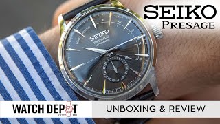 Seiko Presage SSA345J Espresso Martini Cocktail Time - Unboxing \u0026 Quick Look