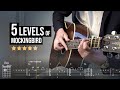 "Mockingbird" in 5 Levels (Eminem fingerstyle guitar cover) | Tabs + Chords + Lyrics