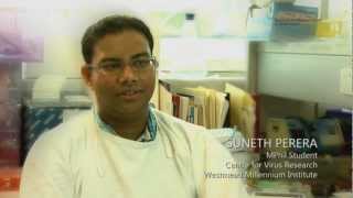 WMI HIV RESEARCHER SUNETH PERERA