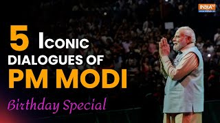 PM Modi Birthday Special: देखिए PM Modi 5 Most Viral और Iconic Dialogues | IndiaTV Originals