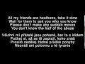 Twenty one pilots: Heathens Český Lyrics