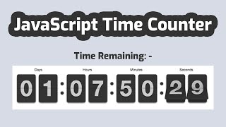 How to Make a Timer Countdown with JavaScript | JavaScript Tutorial In Bangla | javascript Project