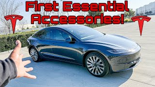 1st Essential Accessories for the Tesla Model 3 Highland!