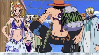 Ace rencontre l'équipage de Luffy