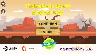 Prehistoric World Adventure | COMPLETE UNITY GAME | Adventure Game