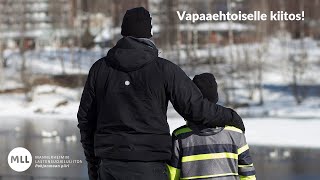 Vapaaehtoiselle kiitos | Äiti \u0026 poika kiittävät kaveritoiminnan vapaaehtoista | MLL Pohjanmaan piiri