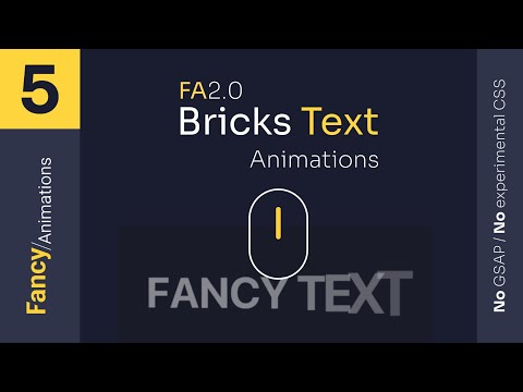 Text Animations Fancy Animations