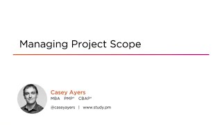 Project Management Skills: Managing Project Scope Course Preview