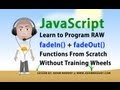 Javascript Custom Fade Animation Functions Programming Tutorial