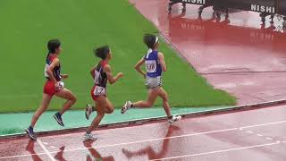 2020年度熊本県陸上競技選手権大会【女子1500ｍ1組目】