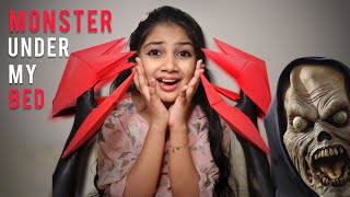 Monster under my bed ☠️😮 | Funny short film series | Minshasworld