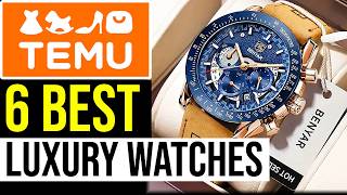 6 Best Temu LUXURY Watches (Best Cheap Watches for Men)