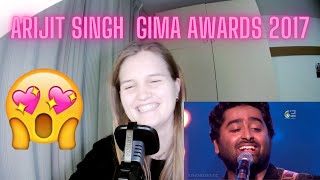Arijit Singh - LIVE at GIMA Awards 2017 REACTION!!|Checkout that Reaction