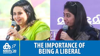 The importance of being a liberal - Sagarika Ghose \u0026 Adrija Bose | MBIFL 2020