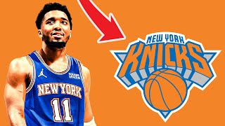 Donovan Mitchell TRADED To The New York Knicks? | Donovan Mitchell Trade Rumors - Jazz Want Futures!