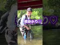 【渓流釣り】newミノーで見た事ないサイズのヤマメが釣れた！！！！ shorts